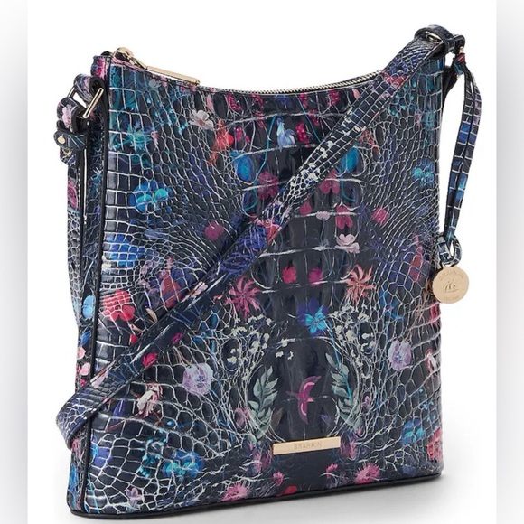 Brahmin Folk Tale Katie Crossbody Bag NWT plastic on brass. - Picture 2 of 9